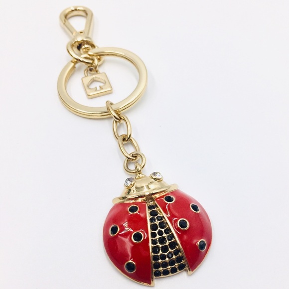 ‼️SOLD‼️ Kate Spade Ladybug Keychain - Picture 2 of 7